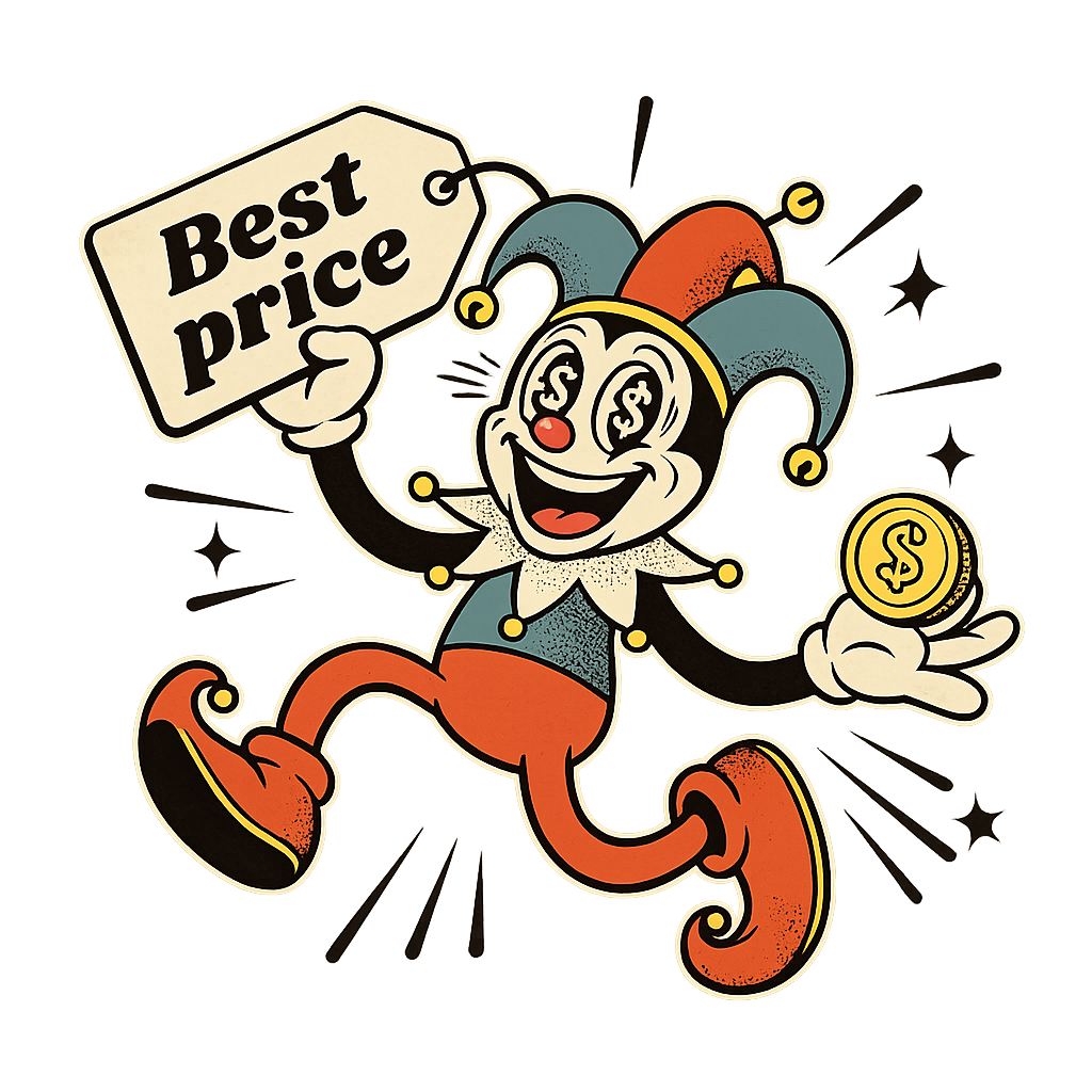 Маскот блока с ценой